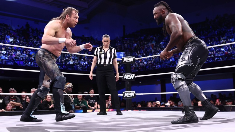 Kenny Omega and Swerve Strickland on AEW Dynamite