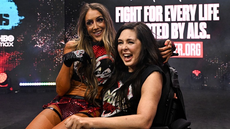 Britt Baker and Rebel on AEW Dynamite