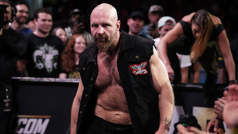 Moxley on the entrance ramp
