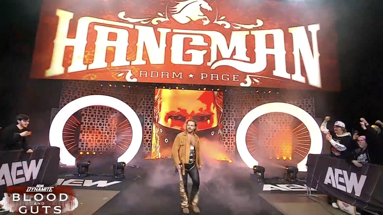 Page on the entrance ramp