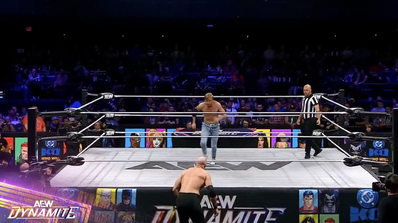 Cassidy about to take flight to level Castagnoli on the outside