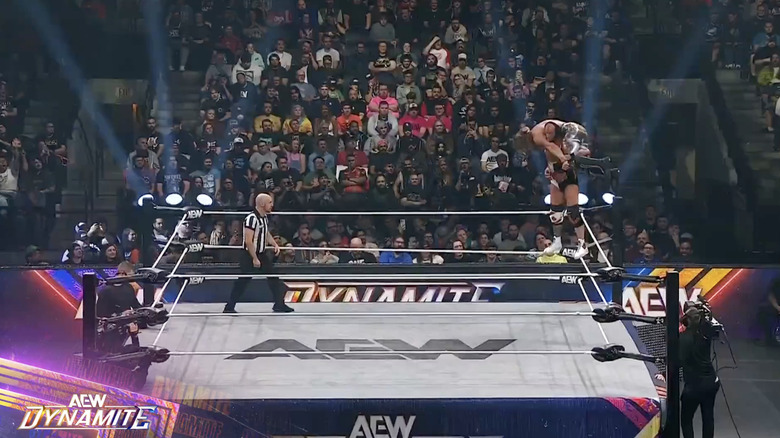 Alexander with Omega up on his shoulders