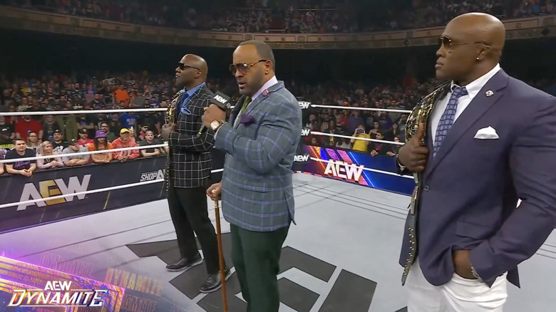 The Hurt Syndicate in the ring