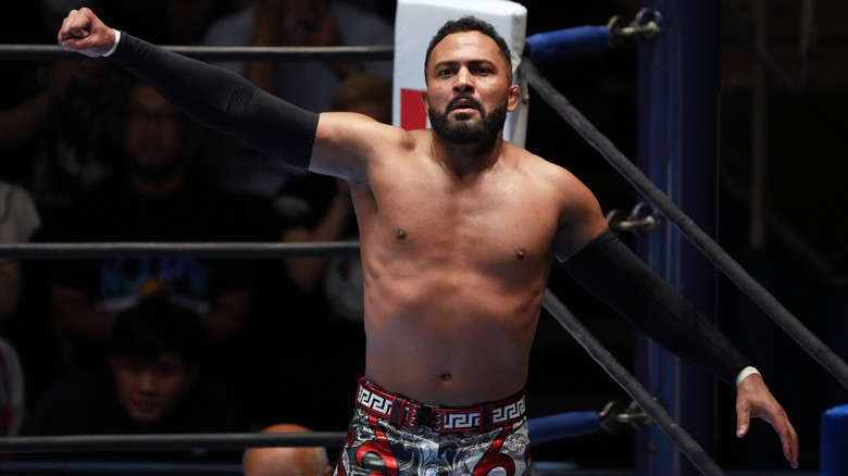 Rocky Romero poses