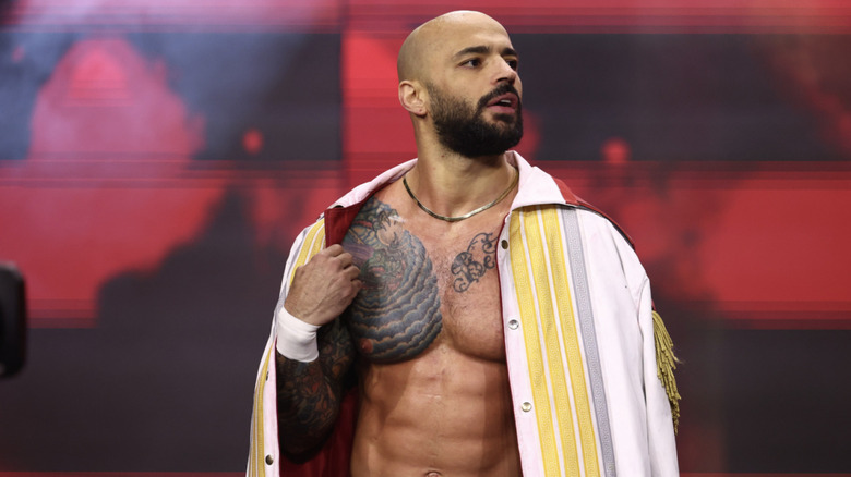 Ricochet standing on the entrance ramp
