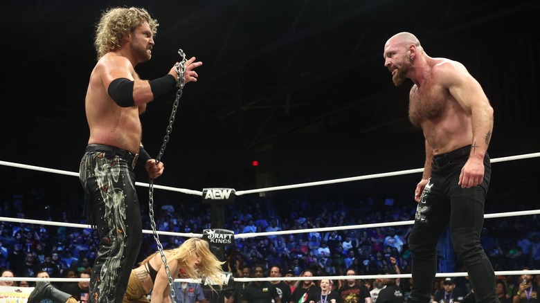 Hangman Page and Jon Moxley on AEW Dynamite