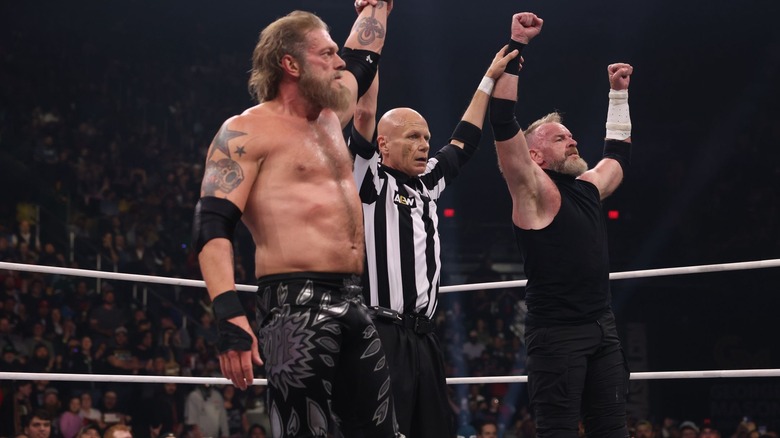 Adam Copeland and Christian Cage on AEW Dynamite