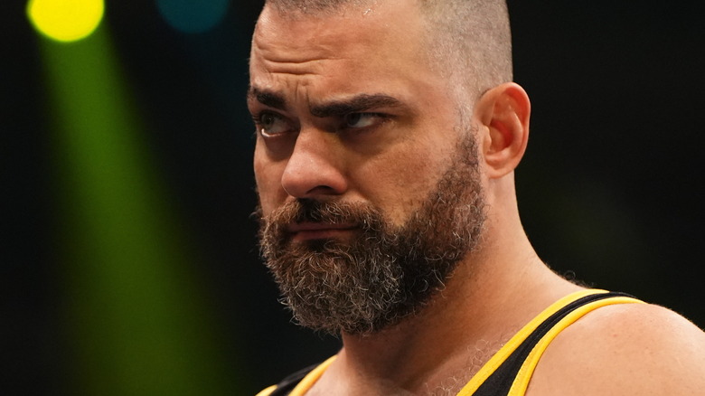 Eddie Kingston gives a look