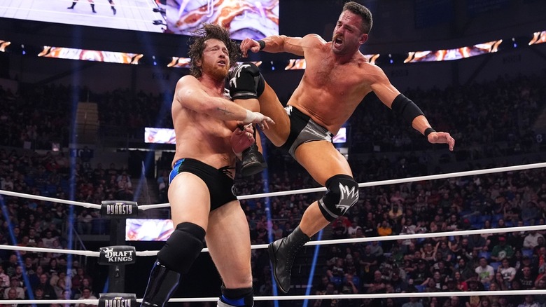 Kyle O'Reilly and Roderick Strong at AEW Dynasty 2024