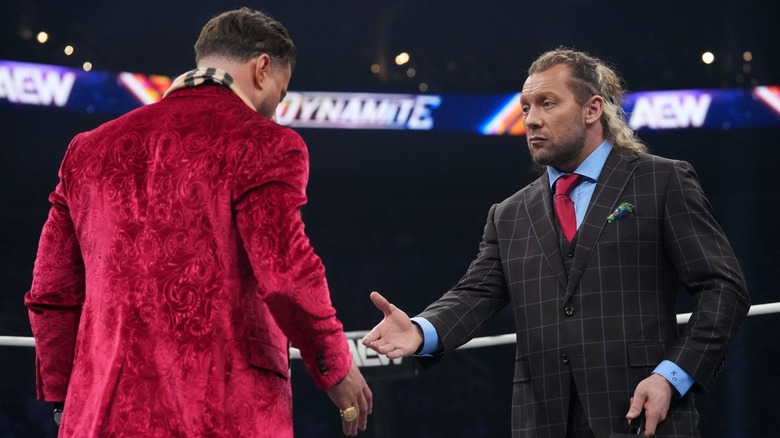 MJF and Kenny Omega on AEW Dynamite