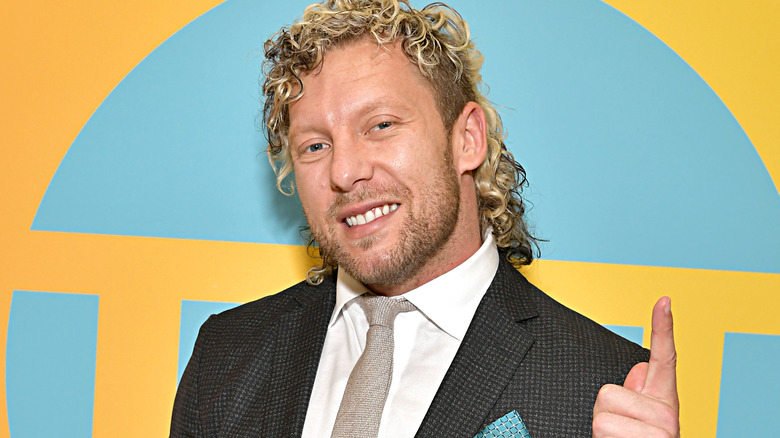 Kenny Omega smiling