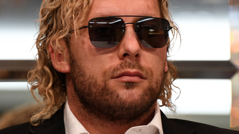 AEW's Kenny Omega in glasses