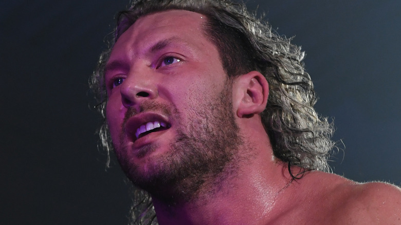 AEW's Kenny Omega snarls