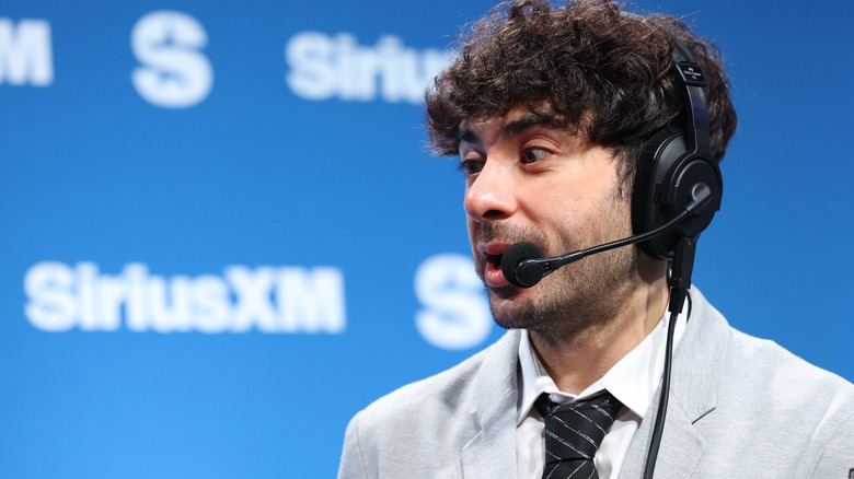 Tony Khan speaking