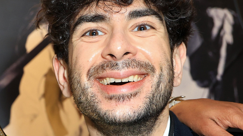 Tony Khan at a recent red carpet event