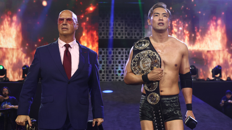 Don Callis and Kazuchika Okada