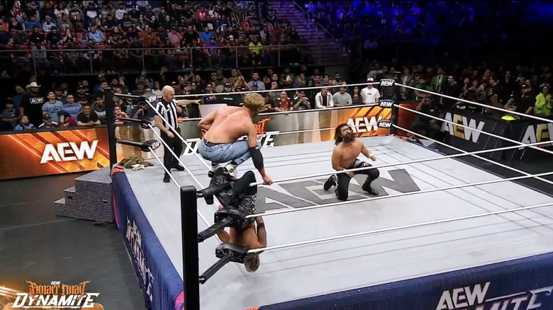 Cassidy on the top rope