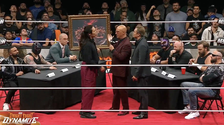 The Don Callis Family in the ring