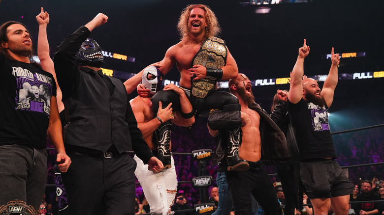 "Hangman" Adam Page wins the AEW World Championship