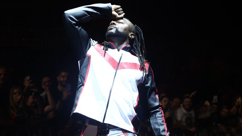 Swerve Strickland at AEW x NJPW Forbidden Door 2025