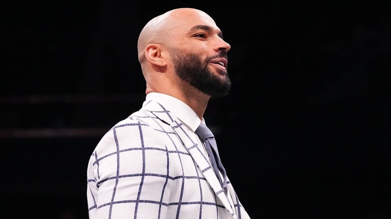 Ricochet smiling