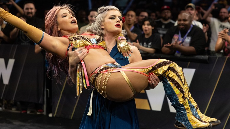The Timeless Love Bombs on AEW Collision