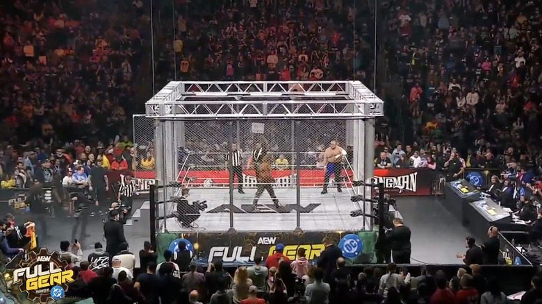 Page and Joe in the Steel Cage