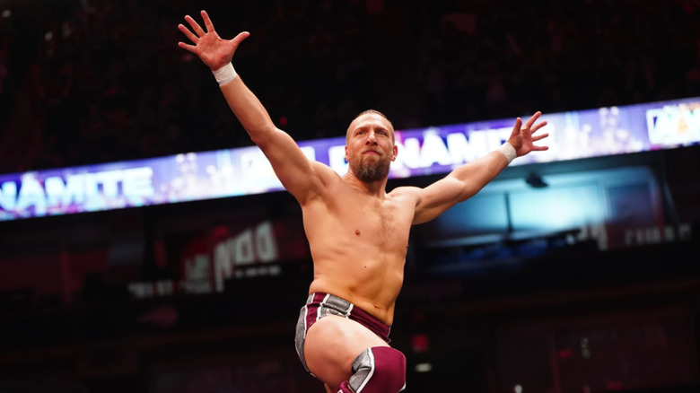Bryan Danielson posing in AEW