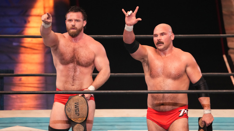 FTR wave at the Tokyo Dome crowd