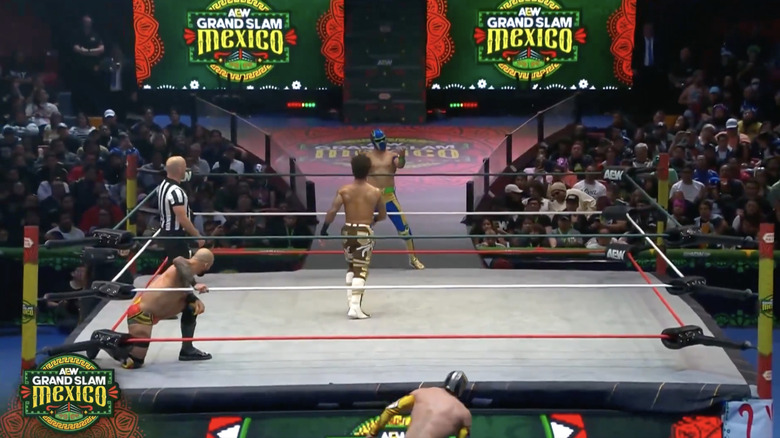 The four men in the ring