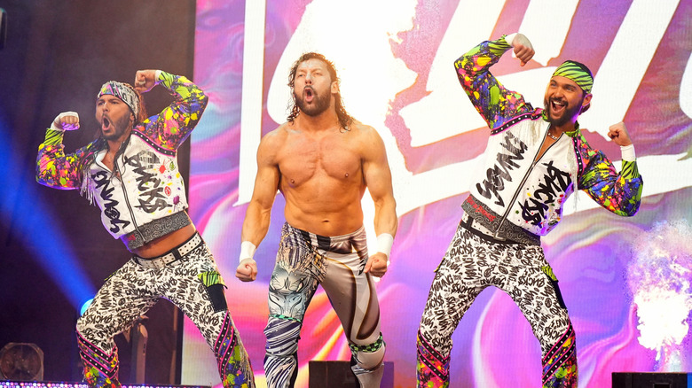The Elite make an entrance