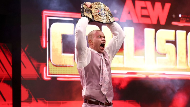 Kyle Fletcher with the International Championship