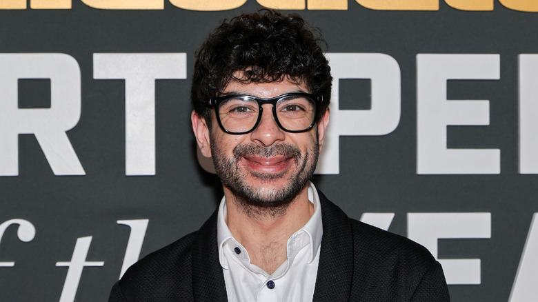 Tony Khan at a Sports Illustrated happening