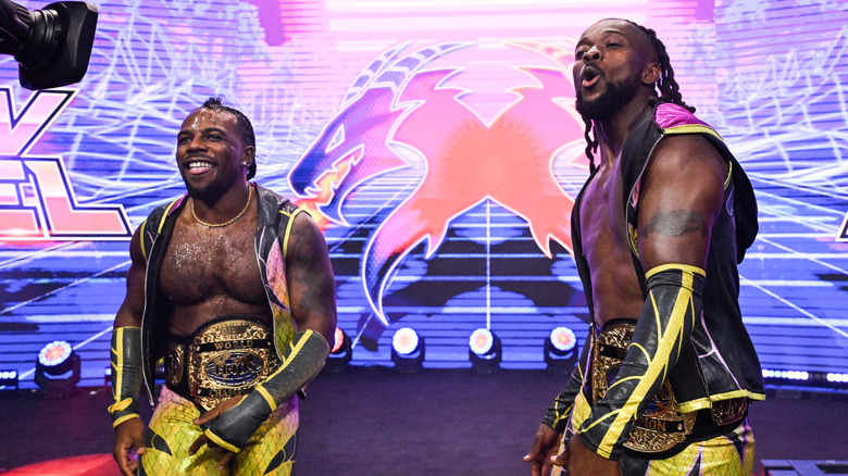 Austin Creed and Kofi on AEW Dynamite