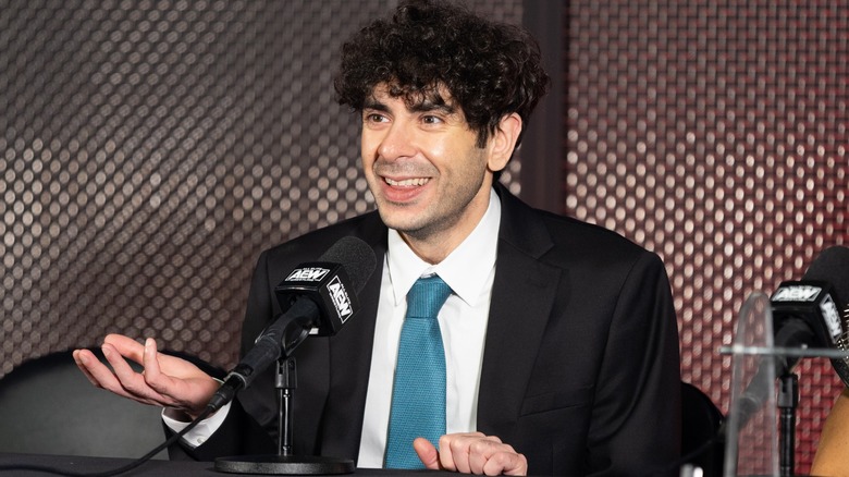 Tony Khan Speaks At An AEW Presser