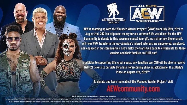 aew wounded warrior project