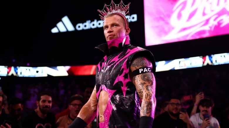 Kyle Fletcher makes his entrance