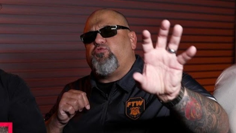Taz saying talk to the hand