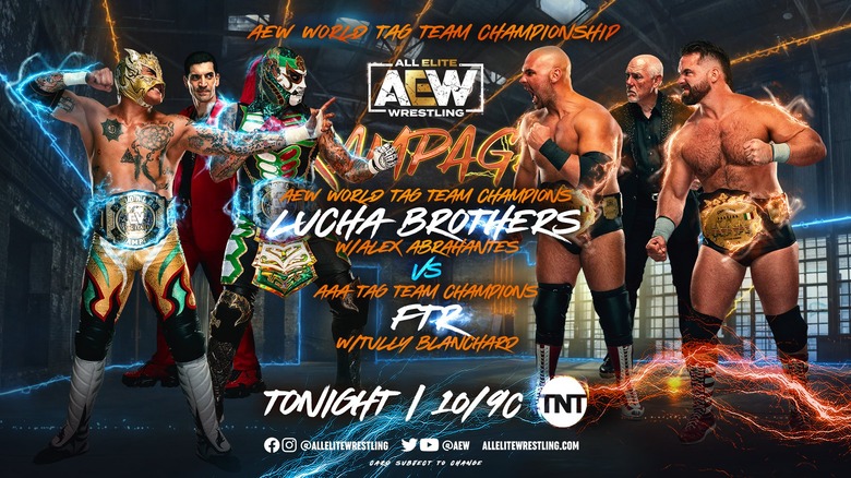 AEW Tag Team Championship Match for AEW Rampage