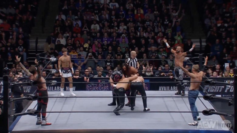 Everyone in the ring