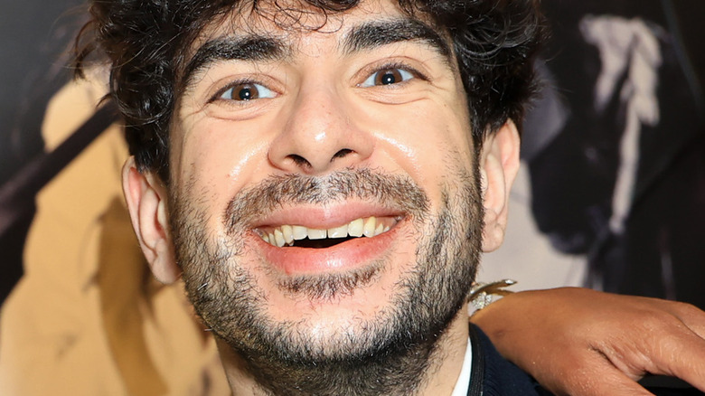 Tony Khan smiling 