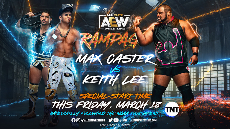 aew rampage keith lee caster
