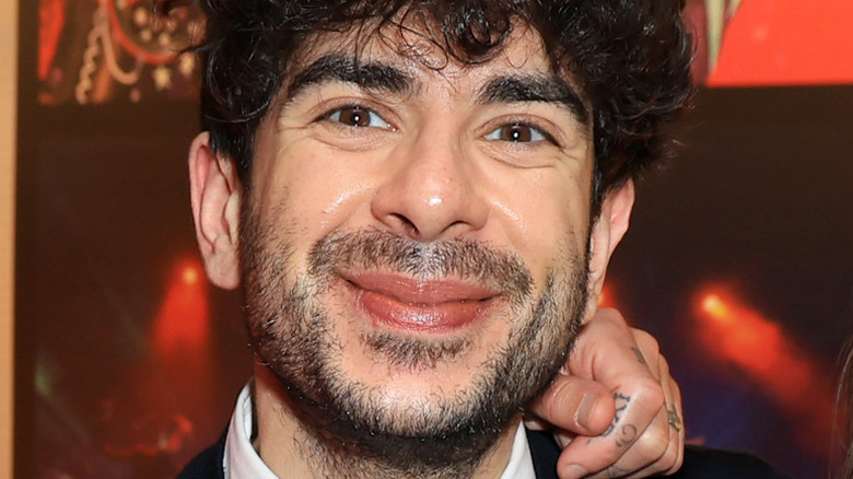 Tony Khan Smiling