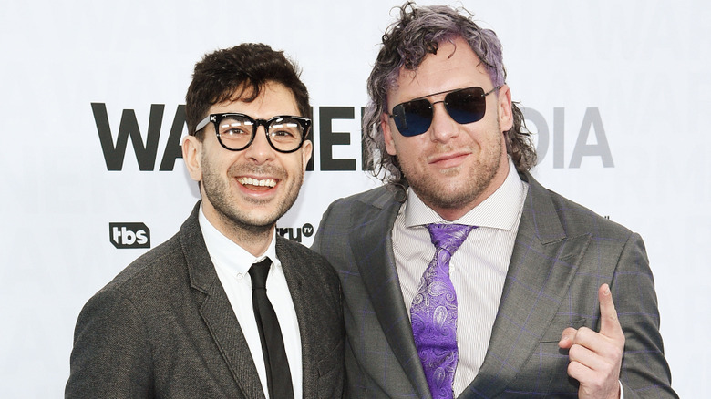 Tony Khan and Kenny Omega