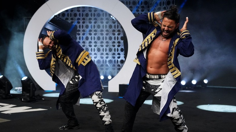 The Young Bucks pose