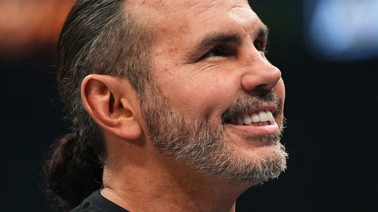 Matt Hardy smiling in AEW