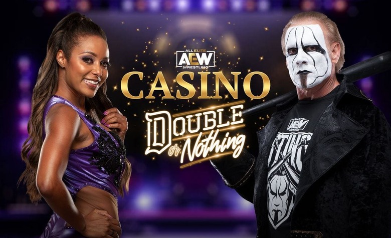 aew casino double or nothing game
