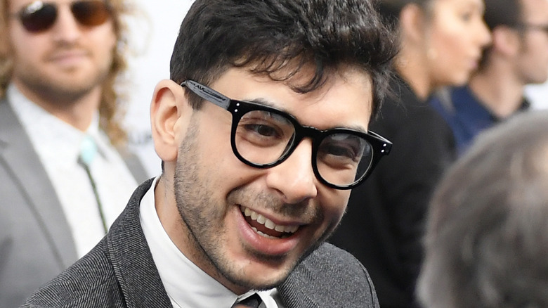 Tony Khan at event