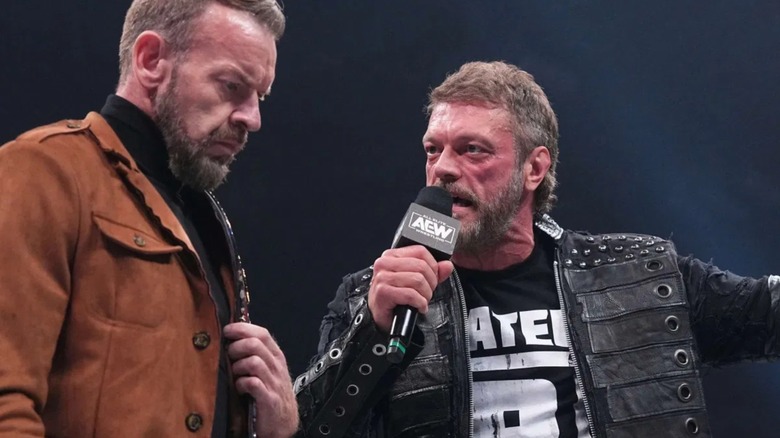 Christian Cage and Adam Copeland on AEW Dynamite