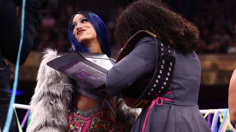 Mercedes Mone and Willow Nightingale on AEW Dynamite
